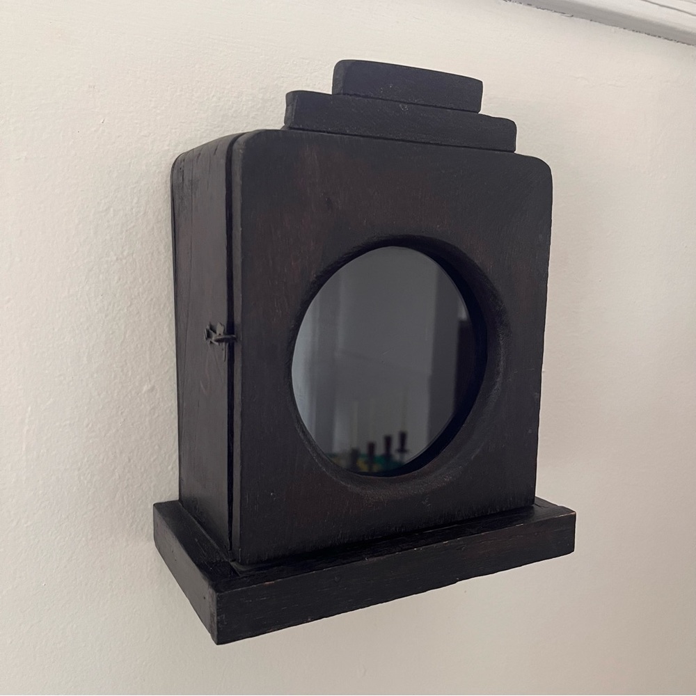 Anthro shadow box - dark brown